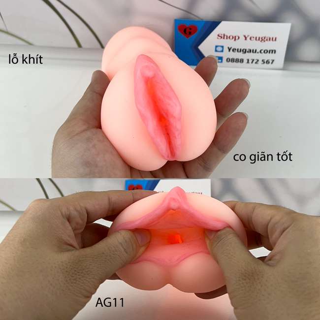 Âm đạo giả giá rẻ Sarah co giãn đàn hồi tốt vừa với Cu Việt