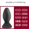 Đuôi cắm hậu môn Yunman 10 chế độ rung kích thích lỗ nhị cực phê