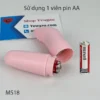 Nguồn điện 1 viên pin AA dễ sử dụng