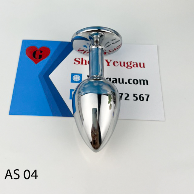 Dụng cụ thủ dâm hậu môn INOX dễ vệ sinh dùng được nhiều lần