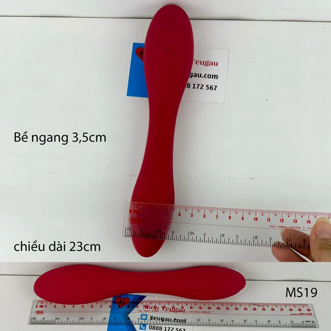 Đồ chơi kích thích điểm g có chiều dài 23cm, đường kính bề ngang 3,5cm