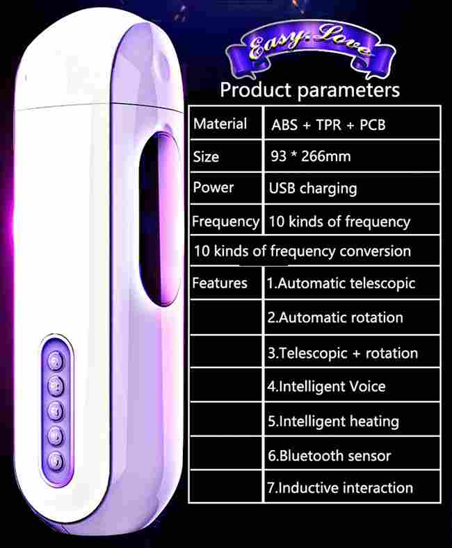 Âm đạo giả tự động EasyLove Rotating thiết kế ngụy trang kín đáo
