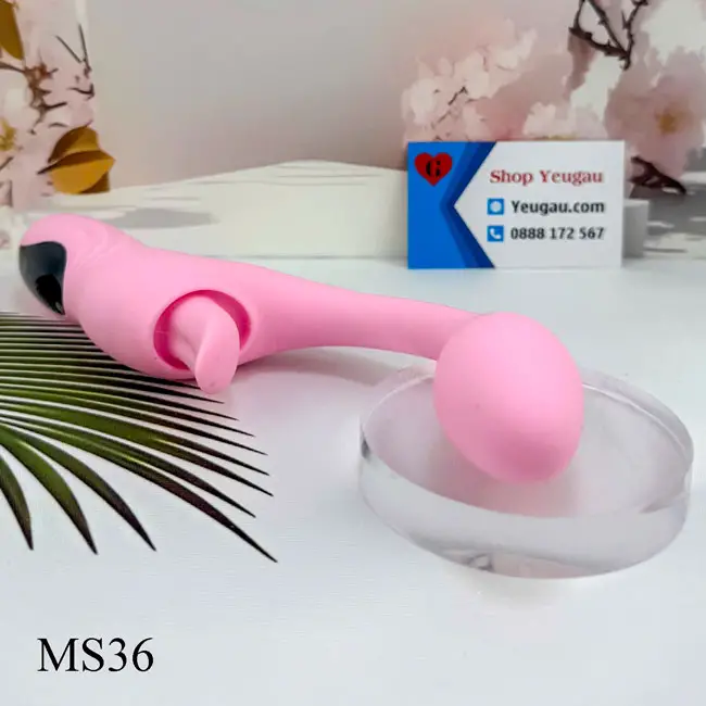 Sextoy máy rung làm từ silicon y tế an toàn 100%