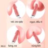 Máy massage tình dục Tongue bú liếm đa năng tất cả điểm nhạy cảm