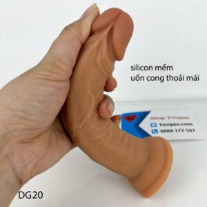 Dương vật giả có rung YunMan 4 silicon mềm mịn an toàn tuyệt đối