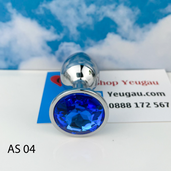 Đút đít inox màu xanh lam