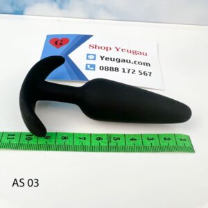 Nút gắn hậu môn này có chiều dài 10cm. Phù hợp với người mới dùng.