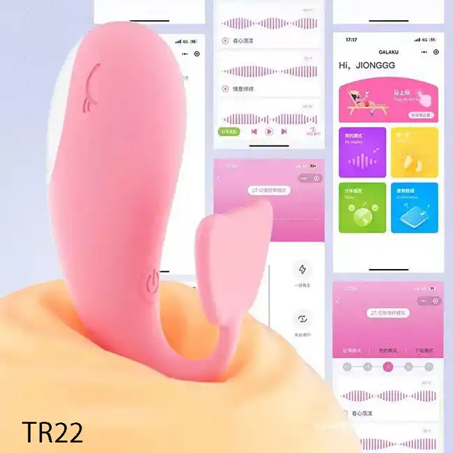 Trứng rung ngụy trang điều khiển bằng app điện thoại