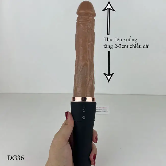 Cu giả to dài khi thụt tăng được thêm 2-3cm