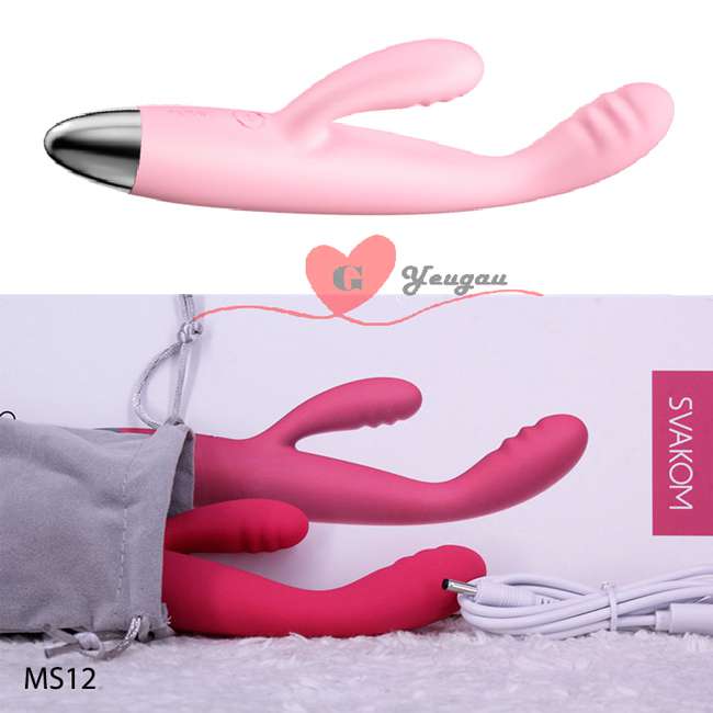 Máy massage tình dục Svakom Coral 2 đầu rung mạnh mẽ cực phê