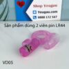 Vòng rung dương vật Taste dùng pin LR44 dễ tháo lắp thay pin
